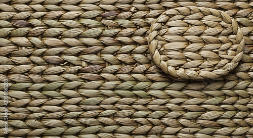 Woven Natural Fiber Texture