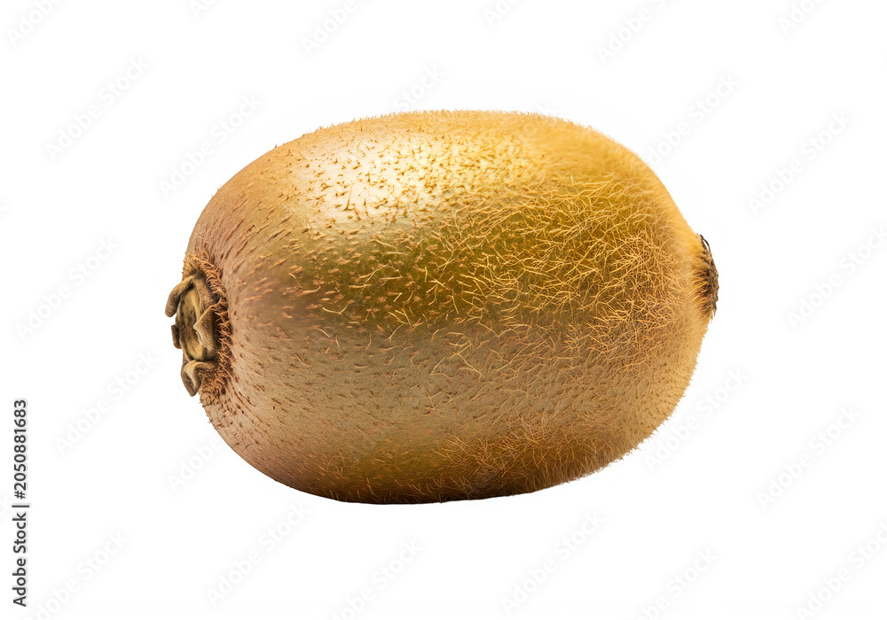 Fototapeta premium Fresh Whole Kiwi Fruit Isolated On Background transparent background