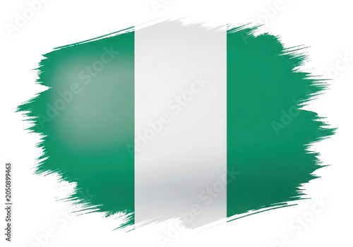 Modern abstract green and white geometric shape design PNG isolated on transparent background