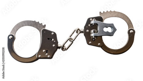 Foto Metal Handcuffs with Chain