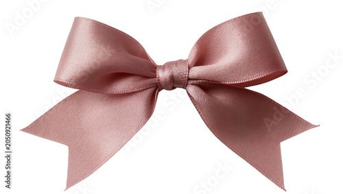 Canvas Print Pink Satin Ribbon Bow