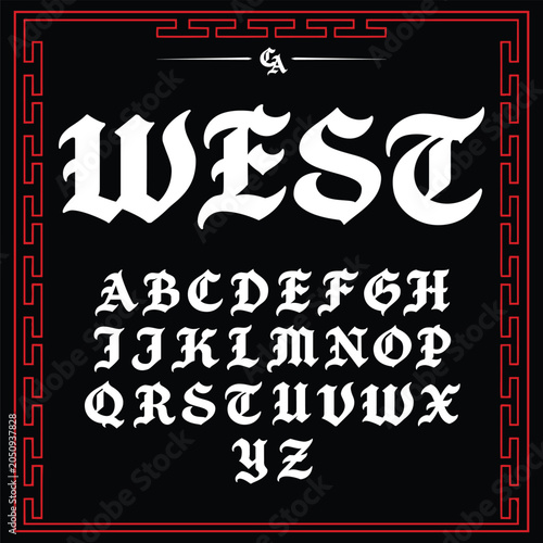 West Coast Gangster Font