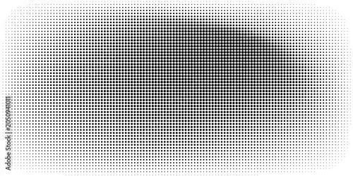 Quadro su tela Background with monochrome dot texture