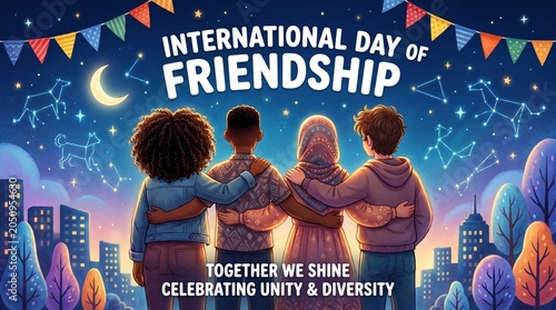 International day of friendship celebrating unity and diversity