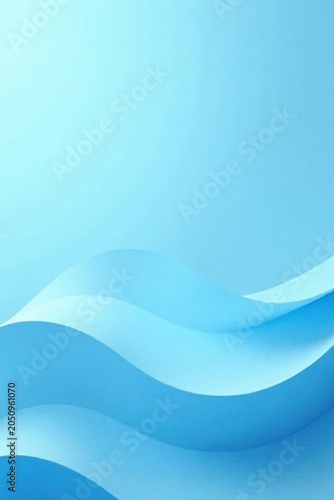 Subtle wave pattern, soft light blue background, ocean, smooth