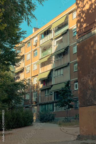 Quadro em tela Fachadas y arquitectura de la Ciudad de Madrid