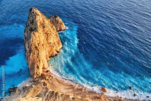 Myzithres viewpoint, Zakynthos Island in Greece