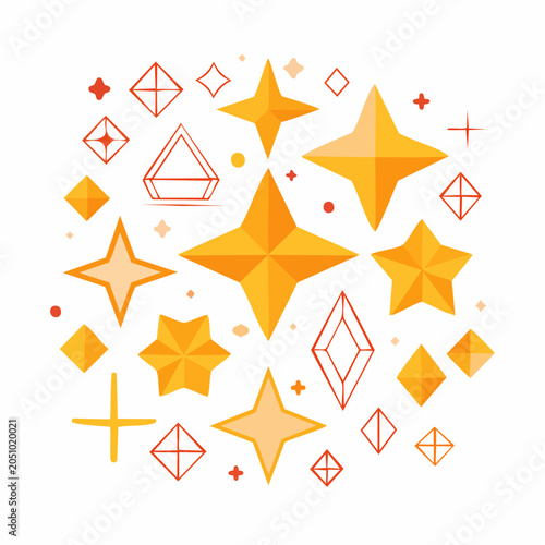 Sparkling Stars and Gems Collection