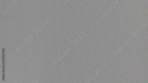 Static noise pattern with multicolored grain and gray background