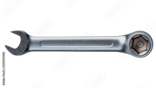 Quadro em tela Combination wrench with open end and socket head