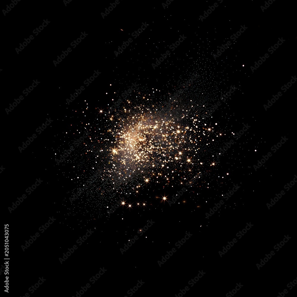 Obraz premium Starry star fireworks astronomy outdoors.