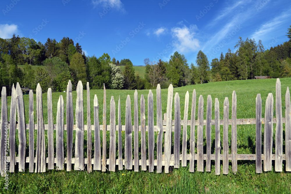 Obraz premium Panorama of San Pietro Val di Funes in South Tyrol, Italy