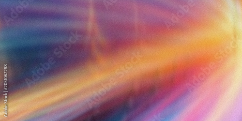 Canvas-taulu Abstract vibrant light streaks with purple, pink, and orange hues, conveying warmth and energy