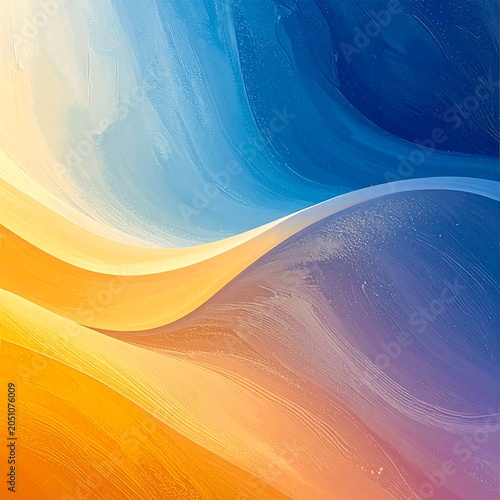 Vibrant Abstract Wave Pattern Design Element.