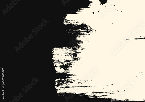 Abstract trendy grunge artistic banner template . Design for cover, invitation, banner, placard, brochure, poster, card, flyer and other Vector illustration