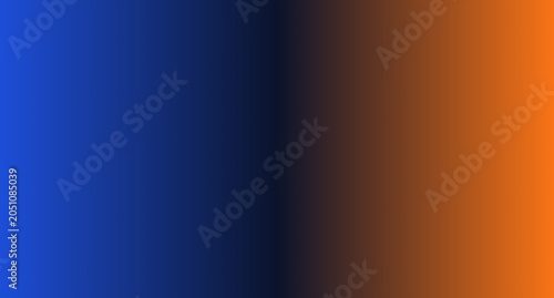 Obraz na płótnie Scripted Content Abstract Horizontal Gradient featuring a Smooth Vivid Ultramari