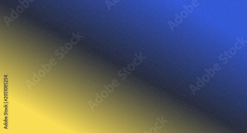 Scripted Content Abstract Diagonal Gradient featuring Bright Citron Yellow Flare transitioning through Deep Midnight Shadow into Vivid Sapphire Blue with High Contrast Velvet Noise Texture Backdrop