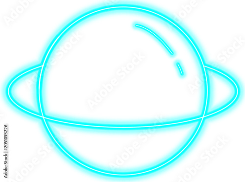 Photography blue planet line art