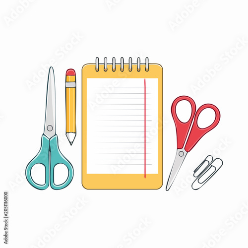 School Supplies Illustration