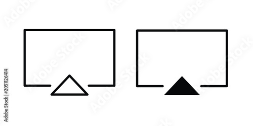Принти на полотні Airplay icon