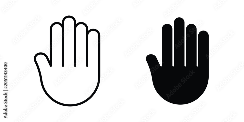 Fototapeta premium Hand icon