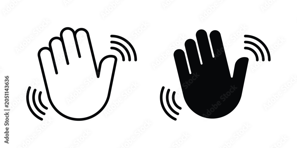 Obraz premium Hello icon