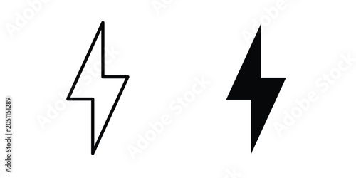 Fotografija thunderbolt icon
