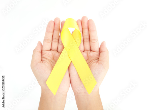 Suicide prevention day, childhood, sarcoma, bone and bladder cancer awareness month,  Healthcare and World cancer day concept.