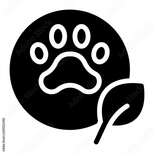 biodiversity glyph icon