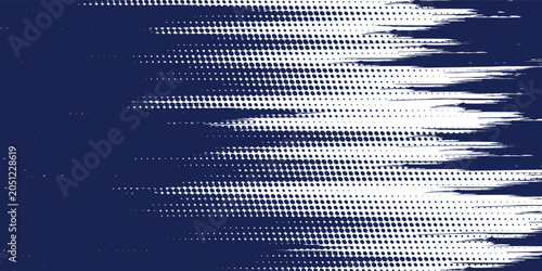 Foto Abstract halftone wave dots background