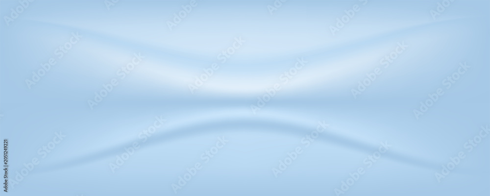 Fototapeta premium Blue studio room. Limbo light background. Abstract 3d backdrop for product presentation. Minimal wall scene. Showcase, promotion display