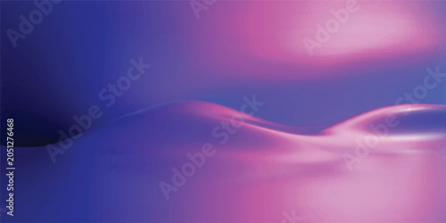 Foto Abstract soft glowing wave background with magenta and purple gradients abstract