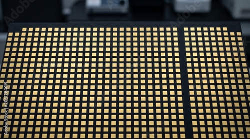 Flip chip bonding pad matrix for Micro-LED placement