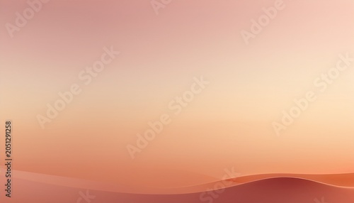 Smooth Gradient From Light Rose To Light Peach For A Soft And Warm Effect