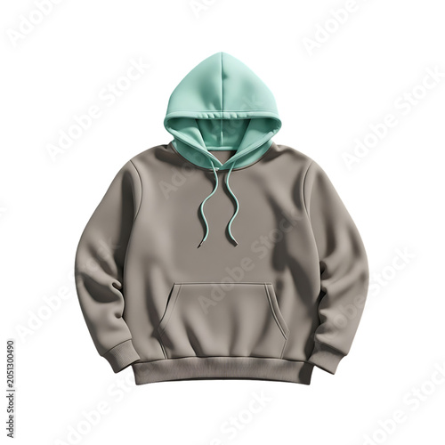Child wearing green hooded jacket outdoors in winter.