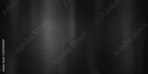 Bild auf Leinwand Brushed black metal texture with vertical highlights and a subtle sheen, suggesting a sleek and modern industrial aesthetic