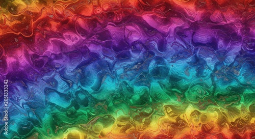 Vibrant Rainbow Colorful Background Texture.