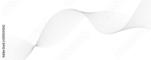 vector illustration of a black wavy background