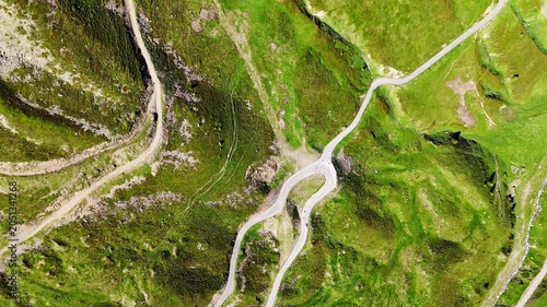 Tourmalet Pass, French Pyrenees, Drone Footage