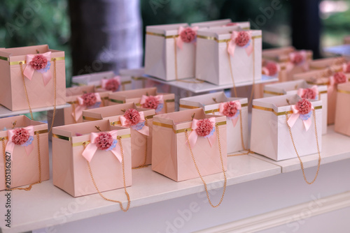 Quadro su tela wedding, gift, decoration, party, box, sugared-almond, reception, celebration, b