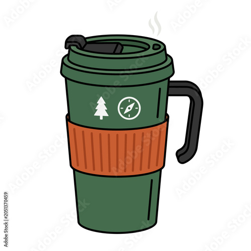 Travel Mug Coffee On The Go