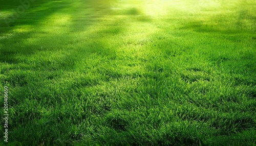 Green Lawn For Background