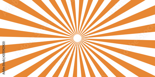 Φωτογραφία Sunburst stripes, abstract radial background, retro circus inspiration, rotating motion effect, orange pink magenta colors, modern graphic design