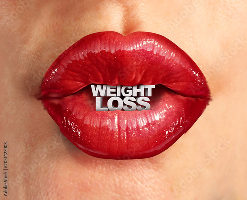 Foto weight loss pill concept and oral prescription medications for losing pounds tha