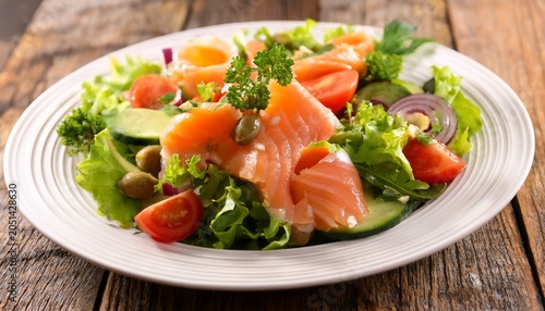 Smoked Salmon Salad