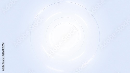 Elegant Rich White Glossy Gradient Background Ripple Effect Seamless Loop 4K Video