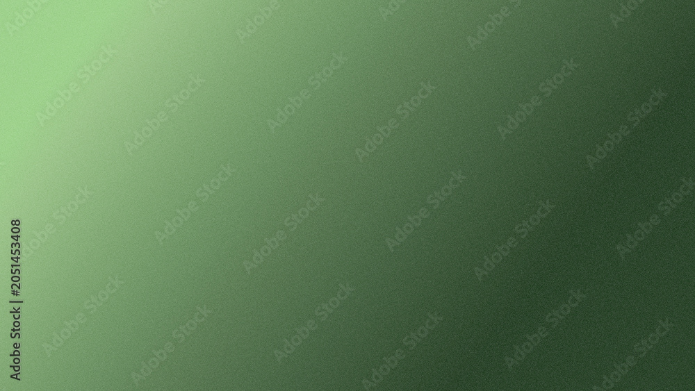 Fototapeta premium Green gradient background with smooth transition of colors 