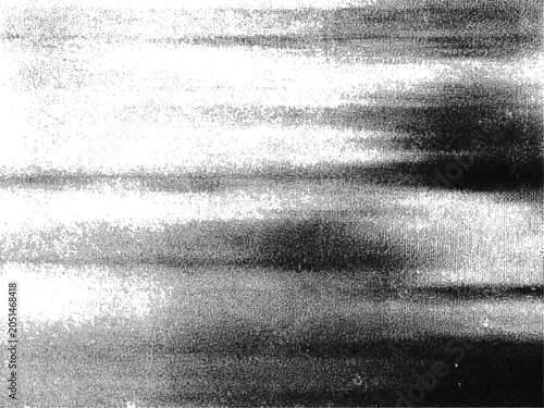 Fotografía High contrast grain brush stroke overlay isolated on transparent