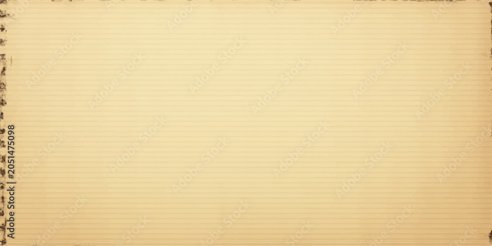 Naklejka premium An old brown paper background with textured lines and a seamless blank cardboard canvas design