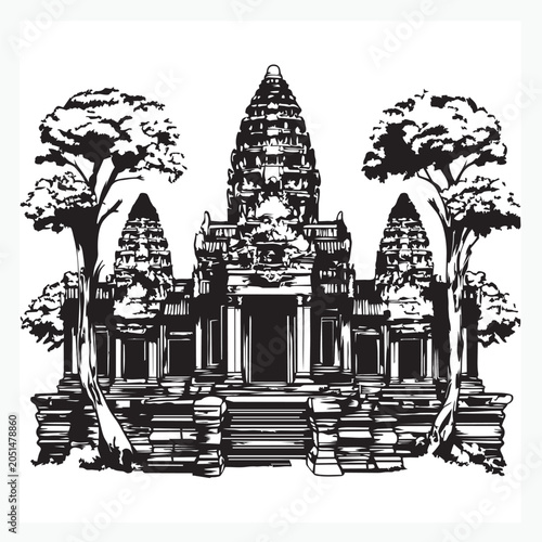 ancient temple of the city